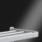 Frendorf | 7-teiliges Badezimmer-Zubehör-Set Modernes Aluminium-Badezimmer-Set in Silber