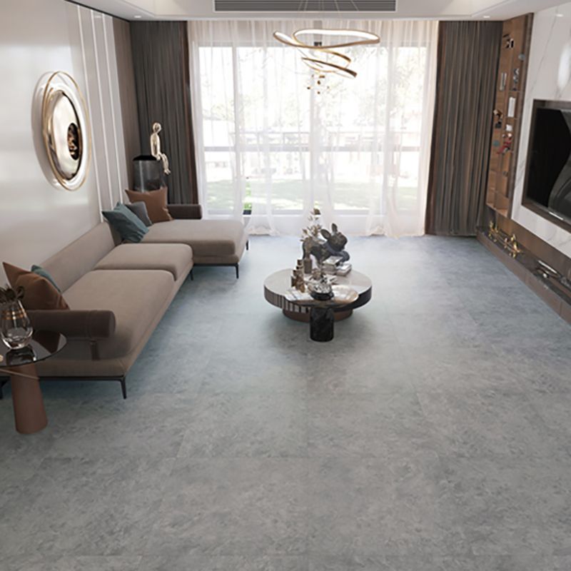 Frendorf | Klassischer Stil Quadrat PVC Bodenbelag Selbstklebender Steinlook Glatter PVC Bodenbelag