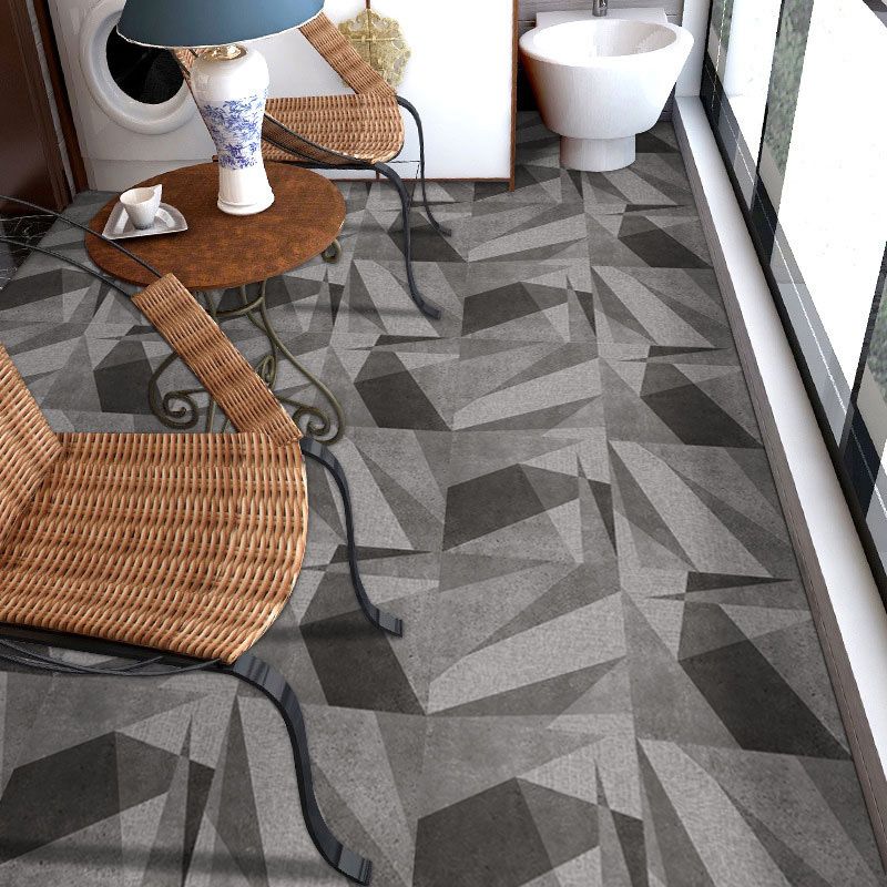 Frendorf | Peel and Stick Vinylboden Hochglanz PVC Bodenbelag mit quadratischer Kante