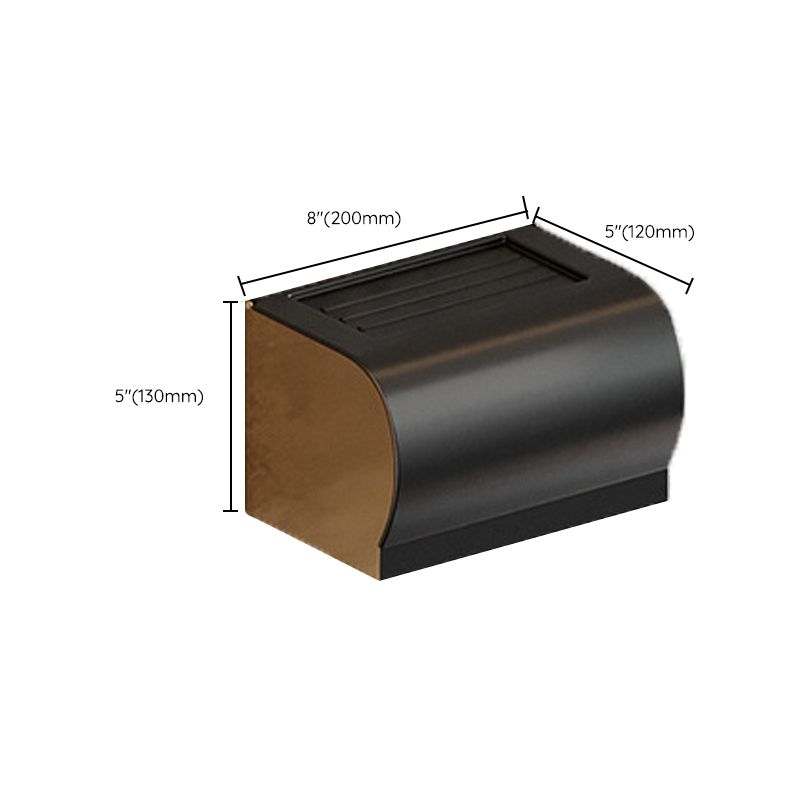 Frendorf | Traditionelles Schwarzes Aluminium Badbeschläge Set Badezimmer Zubehör Kit