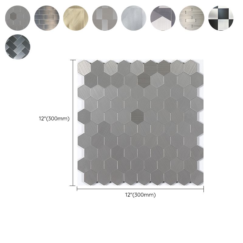 Frendorf | Quadrat Peel & Stick Mosaikfliese Wasserfest Mosaikfliesen Tapete