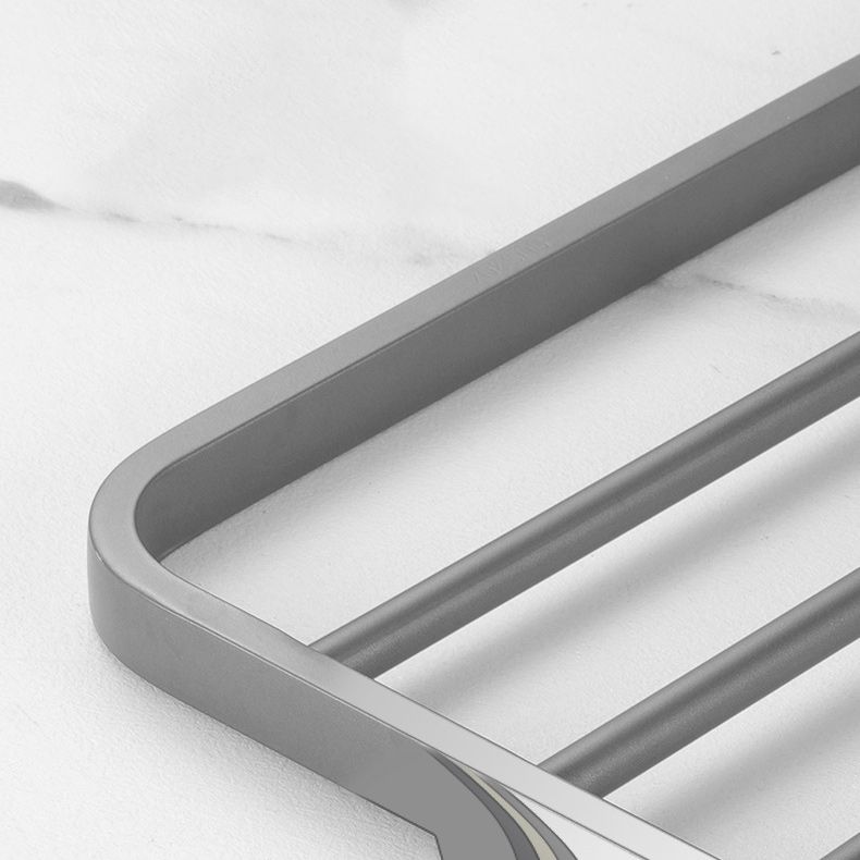 Frendorf | Modernes Badezimmer-Hardware-Set aus Edelstahl Mattgrau Bademantelhaken/Handtuchstange