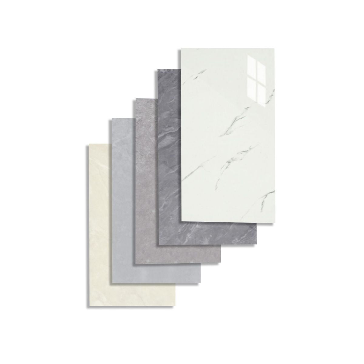 Frendorf | 10er Pack 12" X 23" PVC rechteckige Peel & Stick Feldfliese Küche und Badezimmer Rückenverkleidung