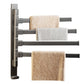Frendorf | Contemporary Gray Bathroom Accessory Set  Aluminium Handtuchhalter