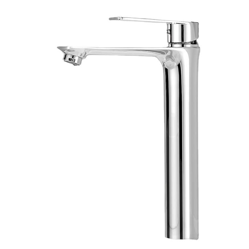 Frendorf | Glam Gefäß Waschbecken Wasserhahn Messing Hebelgriffe mit Wasser Schlauch Waschbecken Armatur