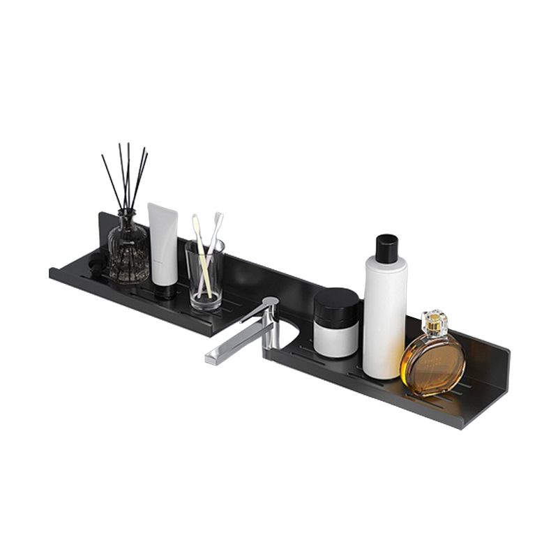 Frendorf | 2-teiliges modernes Badezimmer-Hardware-Set Badregal aus Aluminium