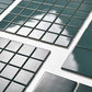 Frendorf | Quadrat Mosaik Peel & Stick Fliese in Grün Wasserbeständige Mosaikfliese