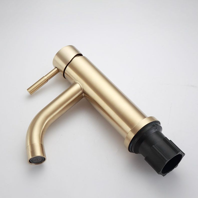Frendorf | Deck Mounted Roman Tub Faucet Low Arc Tub Faucet Set in Gold