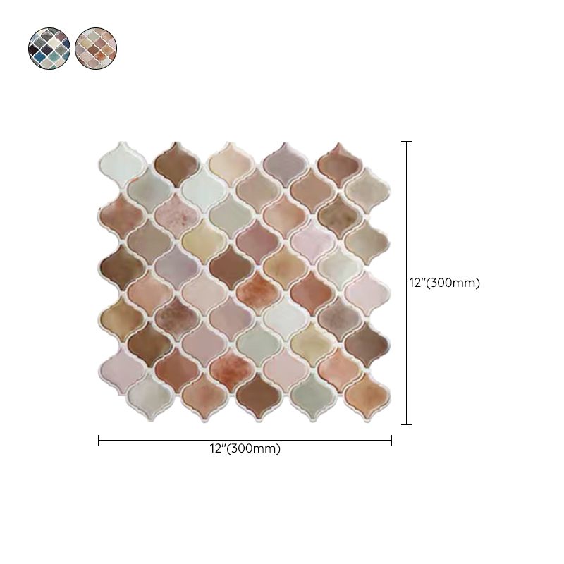Frendorf | Moderne Peel and Stick Backsplash Wandfliese PVC Peel & Stick Feldfliese