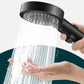 Frendorf | Moderner Handheld Supercharged Duschkopf Runder Turbo Sprühkopf