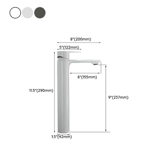 Frendorf | Badezimmer Waschbecken Armatur Hebelgriff Messing Einfarbige Badezimmerarmatur