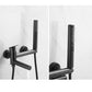 Frendorf | Modernes Badewannenrandstück Einhand-Wandmontage-Badewannenarmatur mit Handbrause