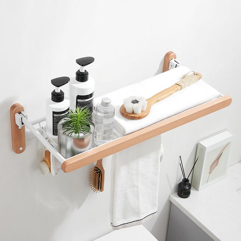 Frendorf | Weißes Badezimmer Set Massivholz & Aluminium Badezimmerzubehör einzeln oder als Set
