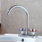Frendorf | 1oder2-Griff Gebürstetes Nickel Weitverbreiteter Wasserhahn 2 Loch Center Set Waschbecken Wasserhahn