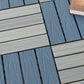 Frendorf | 12" X 12" 4-Slat Quadrat PVC Bodenfliesen Mit Interlocking Installation Bodenplatten Fliesen