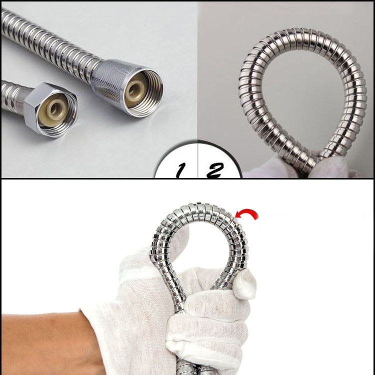 Frendorf | Moderner Stil Handheld Duschkopf Badezimmer Metall Rund Duschkopf