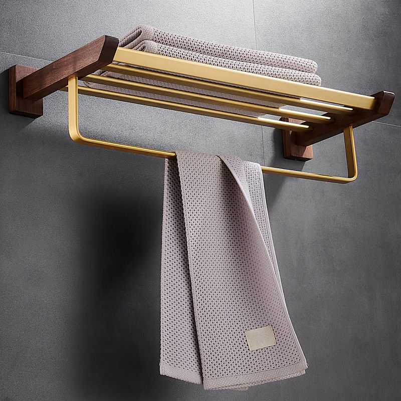 Frendorf | Traditionelles Badezimmer-Zubehörset Badregal Papierhalter Gold Badezimmer-Set