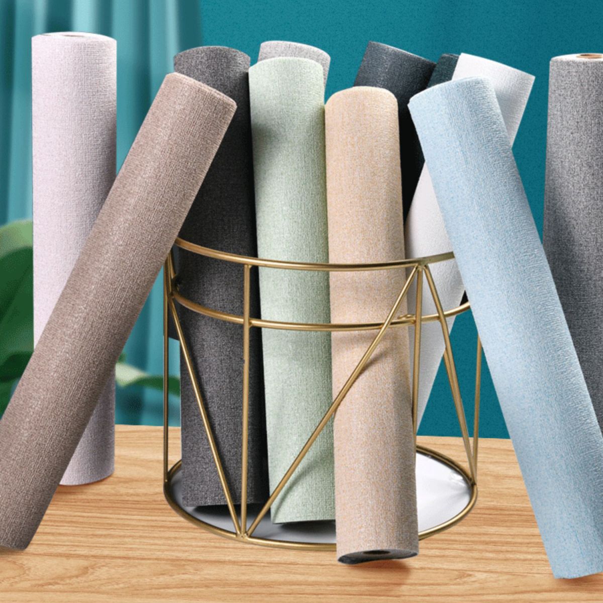 Frendorf | Modern Pearl Wainscoting Flax Wandzugangspanel Selbstklebende Wandpaneele