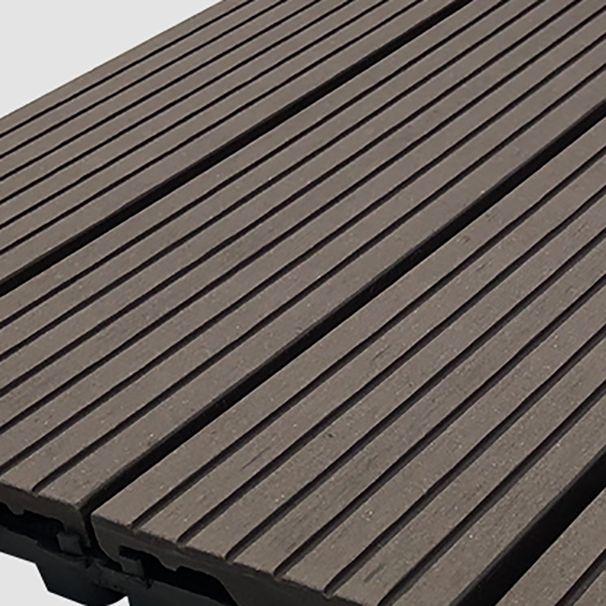 Frendorf | Verbund Quadrat Terrassenfliesen Interlocking Gestreift Muster Patio Bodenfliesen