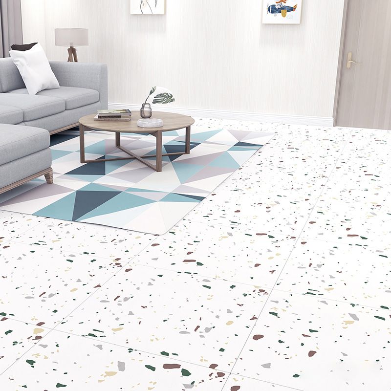 Frendorf | Indoor Vinylboden Peel and Stick Quadrat PVC Fleckenresistenter Vinylboden