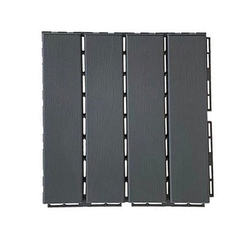 Frendorf | 30 cm X 30 cm 4-Slat Quadrat Deck/Patiobodenfliesen Schnapppassung Installation Bodenfliesen