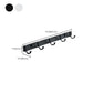 Frendorf | Modernes Badezimmer Zubehör Set Silber/Schwarz Badezimmer Accessoire Kit