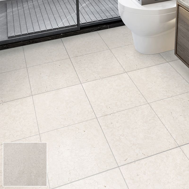 Frendorf | Quadratische Badezimmer PVC-Bodenbeläge 12" x 12" x 0,07 mm Peel and Stick Vinyl-Bodenbeläge