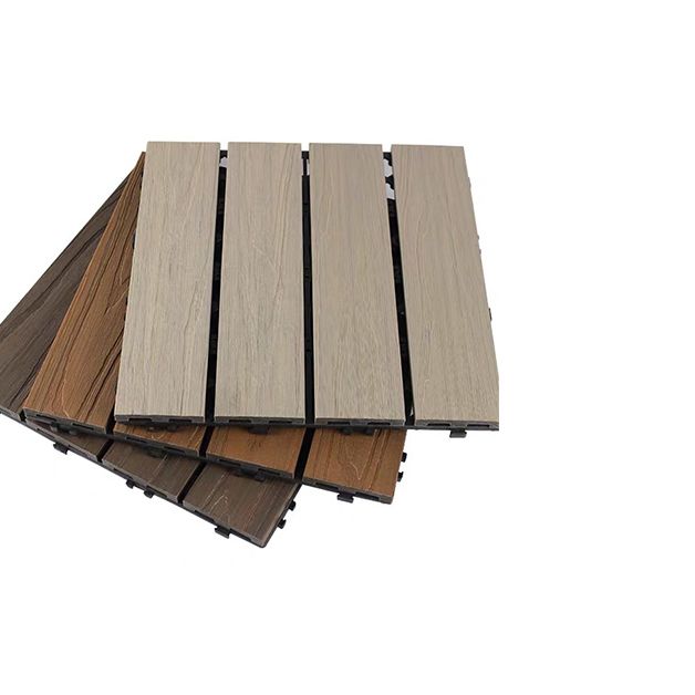 Frendorf | Moderne Bodenplatten Outdoor Wasserfest Rechteckige Holzterrassendielen
