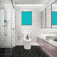 Frendorf | Badezimmer Wandbodenfliese Wasserdicht Geometrisches Muster Boden Tapete