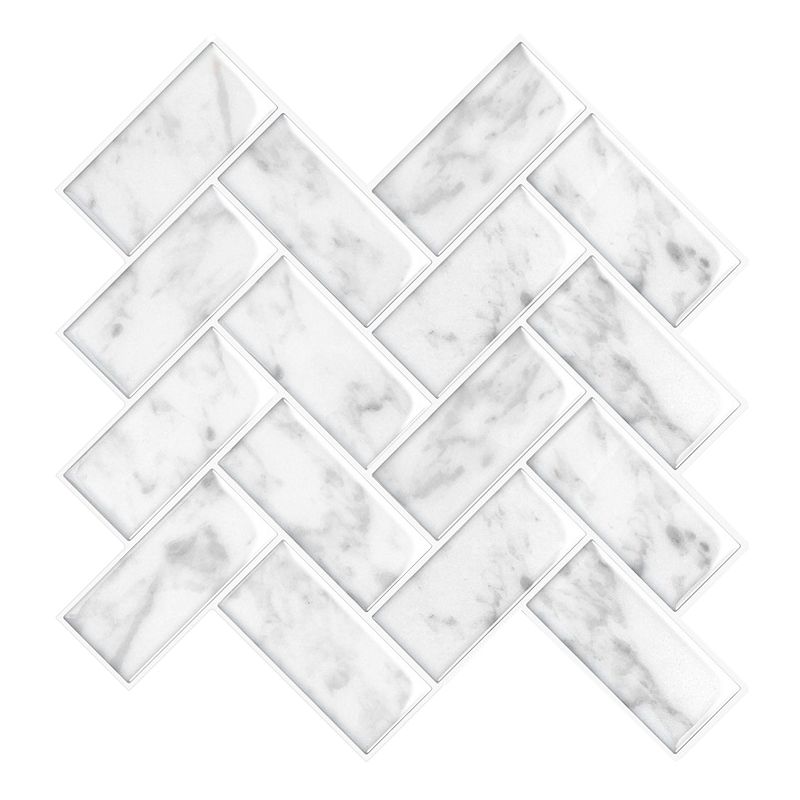 Frendorf | Moderne Peel and Stick Backsplash Wandfliese PVC Peel & Stick Feldfliese