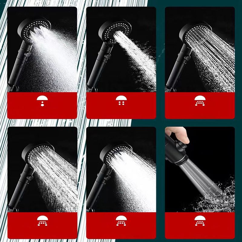 Frendorf | Runder Handheld Duschkopf Kunststoff Einstellbares Spraymuster Duschkopf für Zuhause