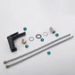 Frendorf | Glam Copper Vessel Faucet Lever Handles Niedriger Bogen Vessel Faucet für Badezimmer