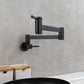 Frendorf | 1-Handgriff gebürstetes Nickel weit verbreiteter Wasserhahn 1 Loch wandmontierter Badezimmer Wasserhahn mit Messing