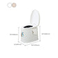 Frendorf | Zeitgenössische Kunststoff Urinal Standtoilette mit Sitz für das Badezimmer