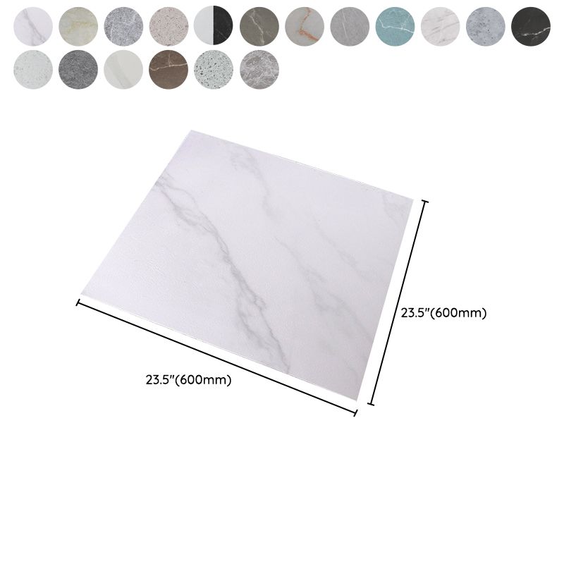 Frendorf | Peel and Stick Vinylboden Niedrigglänzender PVC-Boden mit Marmorlook