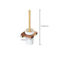 Frendorf | Holz- und Aluminium-Badehardware-Set Goldenes Badezimmerzubehör-Set