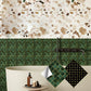 Frendorf | Peel & Stick Mosaikfliese Quadrat Kunststoff Fleckenresistente Fliese - Peel & Stick für Dusche