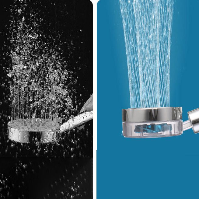 Frendorf | Kreativer Metall Duschkopf Einstellbarer Wasserfluss Runder Handheld Duschkopf
