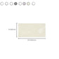 Frendorf | 10er-Pack PVC rechteckige Peel & Stick U-Bahn-Fliese Küchen- und Badezimmer-Rückwand
