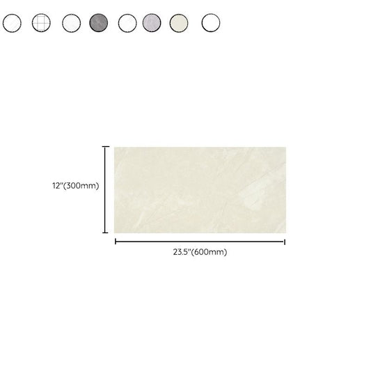 Frendorf | 10er-Pack PVC rechteckige Peel & Stick U-Bahn-Fliese Küchen- und Badezimmer-Rückwand