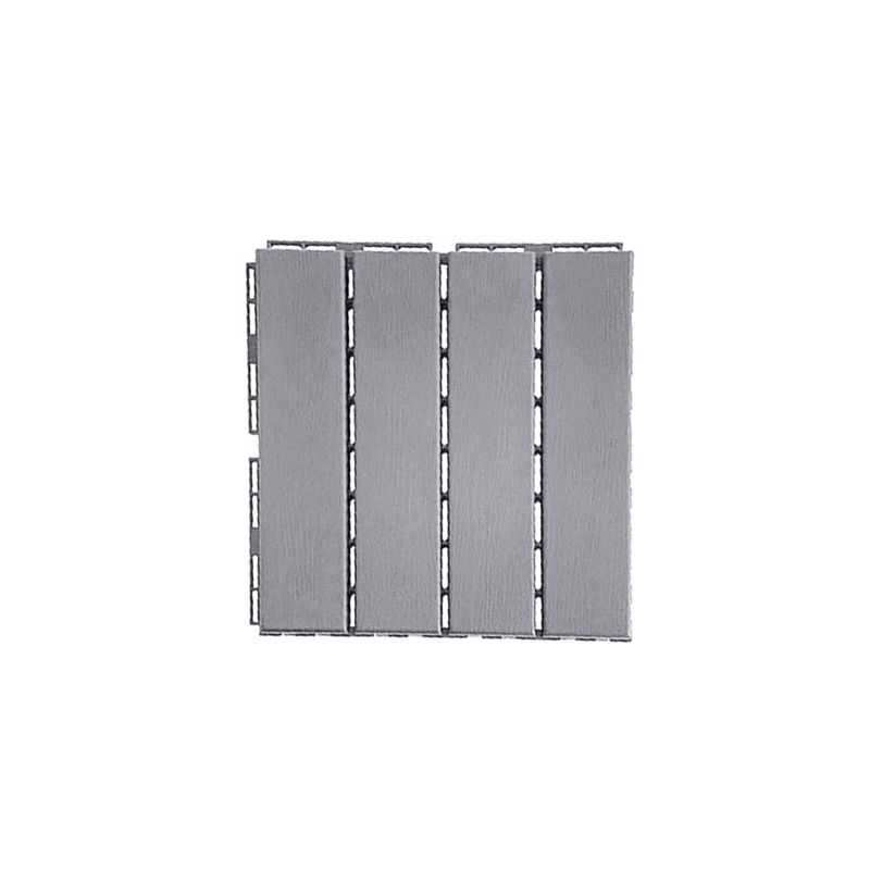 Frendorf | 30 cm X 30 cm 4-Slat Quadrat Deck/Patiobodenfliesen Schnapppassung Installation Bodenfliesen
