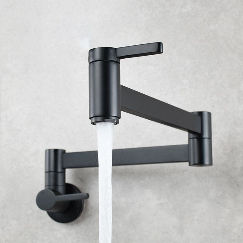 Frendorf | 1-Handgriff gebürstetes Nickel weit verbreiteter Wasserhahn 1 Loch wandmontierter Badezimmer Wasserhahn mit Messing
