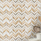Frendorf | Zeitgenössische Mosaikfliese Peel and Stick Fliese Küchenrückwand Peel and Stick Wandfliese