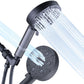 Frendorf | 10 Funktionen Duschkopf mit Sprühgun Booster Filter Handheld Duschkopf