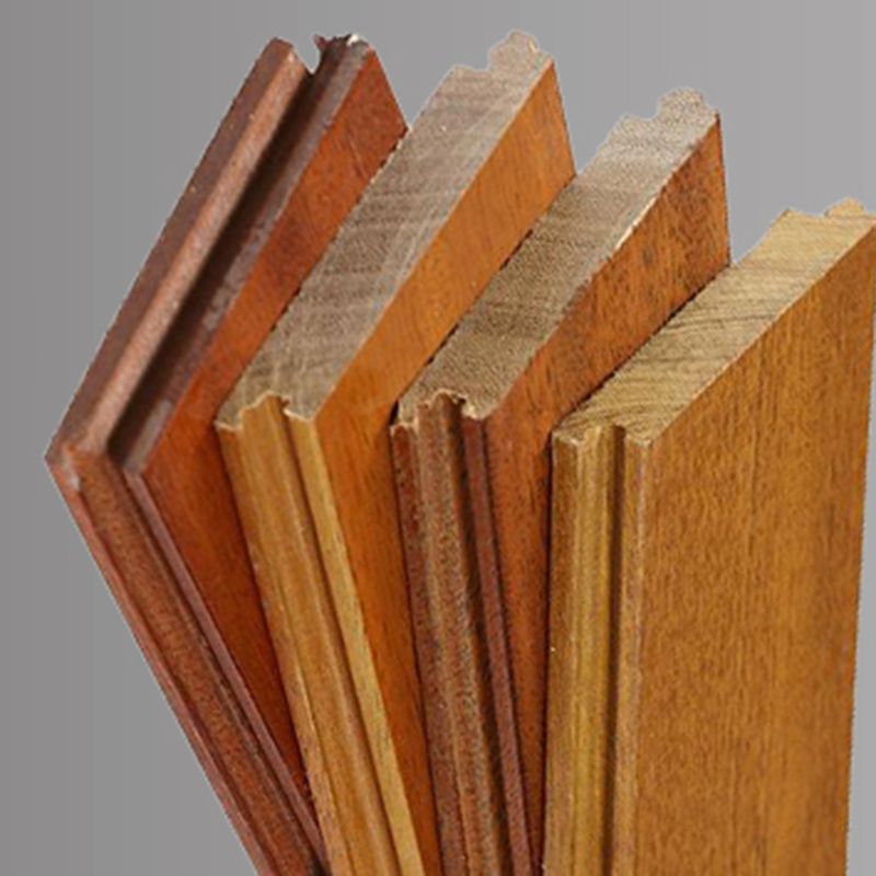 Frendorf | Traditionelle Holzfliesen Drahtgebürstetes Parkett Klickverschluss Holzbodenpaneele