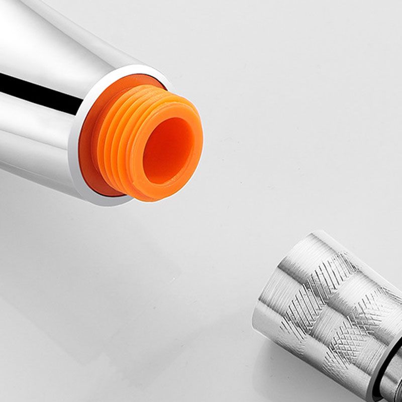 Frendorf | Traditionelle Handbrause Metall Handheld Duschkopf mit quadratischer Form