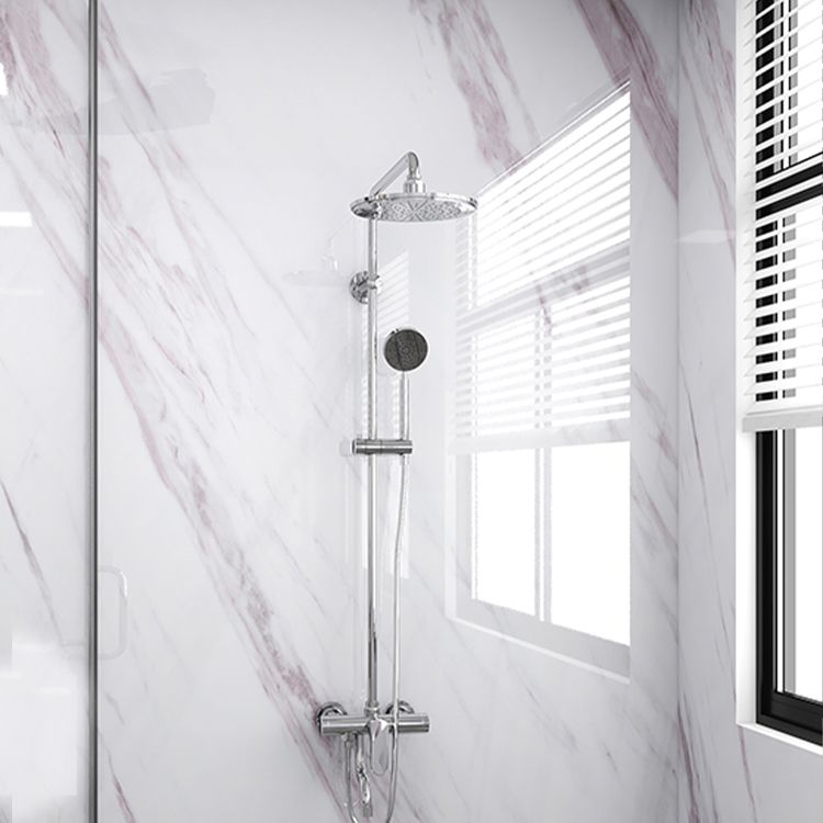Frendorf | Modernes Peel/Stick Spritzschutzfliesen PVC Tapete für Badezimmer Spritzschutz
