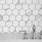 Frendorf | Hexagonale Moderne Peel and Stick Fliesen Mosaikfliesen Peel and Stick Rückwände