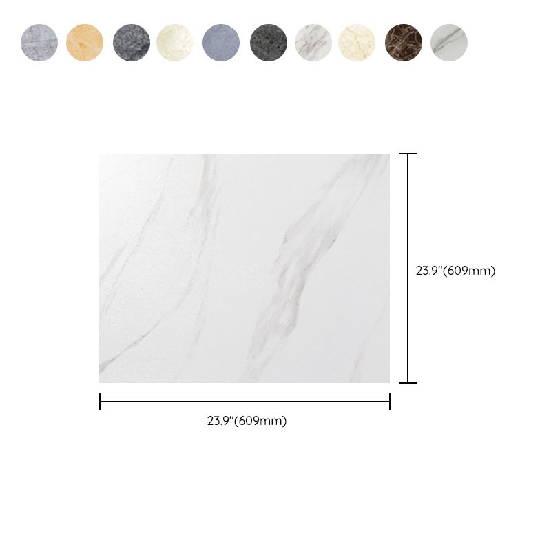 Frendorf | Quadrat Peel & Stick Vinylboden Stein-Design PVC-Bodenbelag für das Wohnzimmer