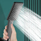 Frendorf | Zeitgenössischer Handheld Supercharged Duschkopf Quadrat Turbo Sprühkopf